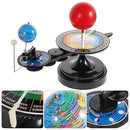 POPETPOP DIY Solar System Model Globe Earth Sun Moon Planetarium Learning Model Astronomy Science Teaching Educational Toy for Kids Toddler