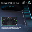 ASUS ROG Hone Ace Aim Lab Edition Large Gaming Mouse Pad - 508x420mm, Protective Nano-Coating, Water, Oil and Dust Repellent Surface, Anti-Fray Stitching, Non-Slip Rubber Base