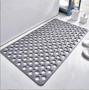 Non Slip Bath Mat Shower Mats Anti Mould for Bathroom and Bathtub 75 x 43 cm Shower Mat with Large Suction Cup Antibacterial Rubber Bathtub Mat with Drain Holes