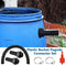 ZHIQIN Water Butt Connector Set, 1.57 Inch (40 mm) Water Butt Connection Set with 500 mm Connection Hose Hole Opener Overflow Rain Barrel for Rainwater Bins