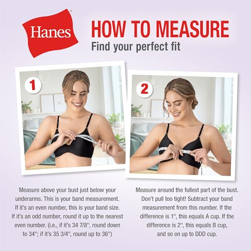 Hanes Womens String Bralette Pack, Low-Impact Bra, Cooling Stretch Cotton Bralette, 3-Pack, Denim Jacket/Concrete Heather/Ultra Blue, Medium