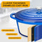 Velaze 7.5 QT Enameled Oval Dutch Oven Pot with Lid, Cast Iron Dutch Oven with Dual Handles for Bread Baking, Cooking, Frying, Non-stick Enamel Coated Cookware