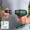 Bosch 18V Cordless Impact Drill Without Battery, With 3 Attachments, for Drilling And Screwdriving, Auxuliary Handle, 82 Nm (AdvancedImpact 18V-80 QuickSnap). Made in Europe.