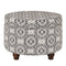 Kinfine Medallion Storage Ottoman