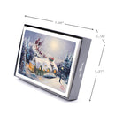 Hallmark Christmas Boxed Cards (Thomas Kinkade Santa. 16 Cards and 17 Envelopes)