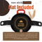 Krustic Enameled Cast Iron Dutch Oven for Sourdough Bread Baking | 6 Quart Pot with Lid | 10 Inch Ceramic Enamel Thick Coated Cookware Set with Non Stick Silicone Baking Mat for Cooking | 6 Qt | Red