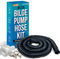 1 1/8 Bilge Pump Hose Kit for Boats Bilge Pump Hose Adapter with Thru Hull and Discharge Bilge Pump Outlet Fitting 6.5 Ft Hose 1-1/8 Bilge Hose or 3/4 Inch Option Jet Ski or Boat Bilge Pump Kit