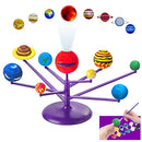 KUTOI Solar System Model Kit with Paint and Brush for a Hands-On STEM DIY Project for Kids & Teens, Girls & Boys