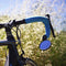 Venzo Bicycle Bike Accessories Handlebar End Mount Mirror Blue Lens 75% Anti-glare Glass - Great for Road or Mountain Rear View - Right