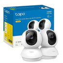 TP-Link Tapo Pan/Tilt Smart Home Security Wi-Fi Camera, 2-pack, Baby Monitor, 1080P, Motion Detection & Notification, Night Vision, SD Card Slot, Voice Control, No hub required (Tapo C200P2)