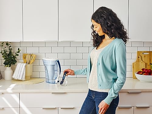 ZeroWater 10-Cup Pitcher with Filter and Water Quality Meter
