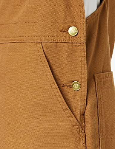 Dickies Men's Bib Overall, Brown Duck, 36W x 30L