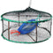 ZENFUN Set of 6 Crab Trap Bait Bags with Locker, Crab Crawfish Trap, Minnow Traps, Fishing Mesh Bait Traps Fishing Accessories Trap for Shrimp Fish Lobster(Blue), Z-TrapBaitBags-B-6pcs