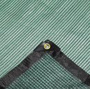 (3.7mx 2.4m) - E.share 70% Green Shade Cloth Taped Edge with Grommets UV 3.7m X 2.4m