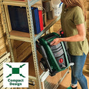 Bosch 1900W Electric High Pressure Washer Cleaner 1958 PSI, 7 m Hose, 3-in-1 Nozzle & Detergent Nozzle, Self Priming Capable, Double Filtration, On-Board Accessory Storage (UniversalAquatak 135)