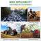 Zemoeng 20L Metal Jerry Can Petrol Can with Flexible Spout for Diesel, Petrol - UN Approved Fuel Can