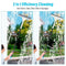 Wothfav Professional Window Squeegee Cleaner, 61" Telescopic Window Cleaning Equipment, 2 in 1 Window Squeegee with Extendable Cleaning Poles, Glass Cleaning Tools for Indoor/Outdoor