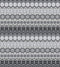 Ambesonne Grey Duvet Cover Set Twin Size, Nordic Snowflake Knit Patterns Scandinavian Motifs Traditional and Modern Print, Decorative 2 Piece Bedding Set with 1 Pillow Sham, Gray White Black