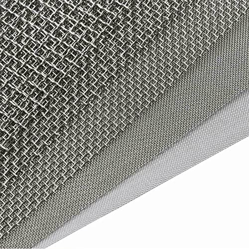 3Pcs 304 Stainless Steel Woven Wire Mesh 4 Mesh Metal Screen Mesh, Air Vent Mesh, Filter Fine Mesh, 20x30cm/7.87x11.8inch