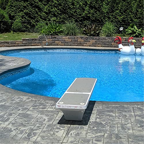 NOVINO 67-209-911-SS Pool Diving Board Mounting Kit Replacement for S.R.Smith Two Hole Residential Diving Board of 6ft/8ft/10ft,with Bolts/Washers/Nuts