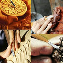 12PCS Wood Carving Tool Chisels Set Woodcut Knife Arts Crafts Woodworking Chisel