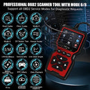 OBD2 Scanner Diagnostic Tool, Check Engine Code Reader OBD2 Scanner with Reset, Mode 6, Mode 8 & I/M Readiness, Auto Check Engine Light Car Diagnostic Scan Tool for All OBDII Car Since 1996