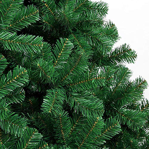 Christmas Tree Green 1.8M 6Ft Decoration 1200 Tips PVC Tree Metal Construction Decoration for Family Store Party Christmas Holiday Decoration