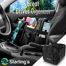 Starling's Car Trunk Organizer - Car Boot Storage Bag, Durable Storage SUV Cargo Organiser Adjustable, Tidy Organization (Black)