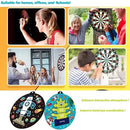 Large Dart Board for Kids, Kids Dart Board with Sticky Balls, Double Sided, Indoor/Sports Outdoor Fun Party Play Game Toys, Birthday Gifts for 3-12 Year Old Boys Girls Adults Spaceship