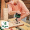 Bosch 18V Cordless Brushless Trim Router Without Battery, Inc 3mm Round Over Bit, 1/4" Collet, Parallel Guide (AdvancedTrimRouter 18V-8). Made in Europe