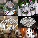 Adwikoso Crystal Ball Prism Pendant Glass Chandelier Hanging Pendant Feng Shui Suncatcher Wedding Home Window Christmas Tree Décor (20mm-24pack)