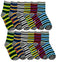 100 Pairs Wholesale lot Kids Girls Assorted Novelty Design Crew Socks (4-6, Assorted Boys & Girls)