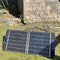 100 Watt Folding Portable Solar Panel- New Shade Stopper™ Tech: Output DOESN'T drop like a rock in partial shade