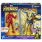 Marvel Avengers - Iron Man vs Thanos Battle Set - Infinity War Movie Inspired - Hero Vision Compatible - Kids Toys - Ages 4+