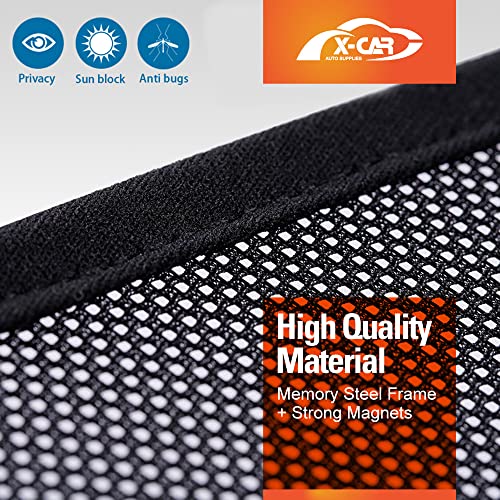 X-CAR Port Rear Window Sun Shade for MG HS 2018-2024 Magnetic Car Sun Blind Mesh