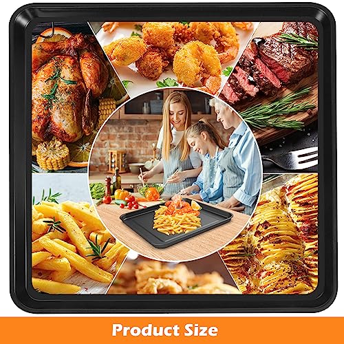 Air Fryer Grill Pan for Ninja Foodi SP101 Digital Air Fryer Countertop Oven, 13 * 13'' Air Fryer Grill Plate Crisper Plate Rack Accessories Replacement Parts Tray for Ninja Foodi SP100 SP1001C SP201