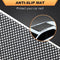 Car Rooftop Cargo Carrier Roof Bag, 15 Cubic Waterproof Soft Shell Roof Top Cargo Carrier Box for All Cars with or Without Luggage Rack - Protective Mat, Safety Hooks, Tie-Down Straps and Storage Bag