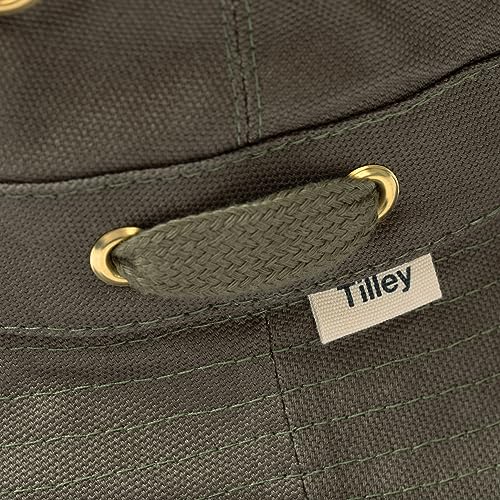 Tilley The Iconic T1 Bucket Hat, Olive, Size 7 5/8