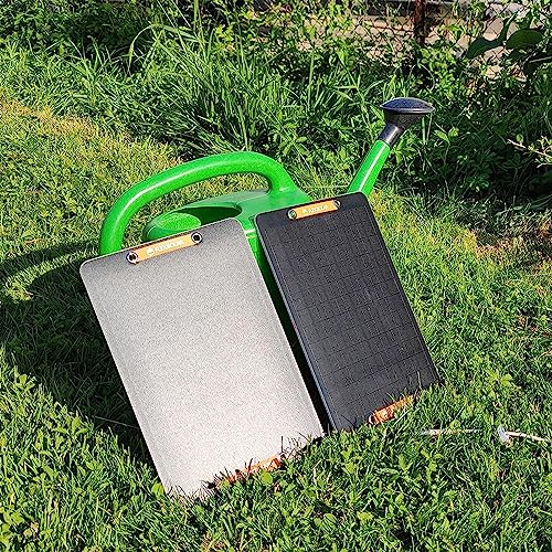 2pcs USB Solar Panel 6W 5V Monocrystalline Mini Solar Panels with USB 2.0 Port,Waterproof IP67 Lightweight Backpack Solar Charger for Mini Fan,Cellphone,Bicycle,Security Camera and Outdoor