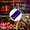 TOYANDONA 100Pcs/ Set PVC Heat Shrink Capsules Wine Shrink Wrap Bottle Caps Wine Bottle Seal Home Beer Brewing Tool Shrink Caps Wine Bottle Tops for Wine Cellars Home, Blue