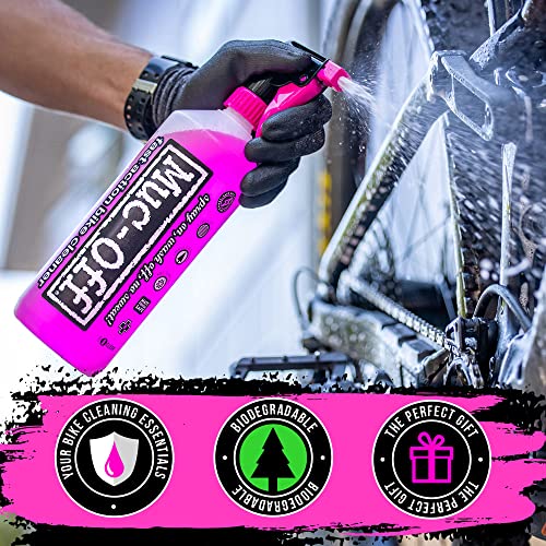 Muc-Off Clean, Protect & Lube Kit - Bike Cleaning Kit, Cleaning Bundle for MTB/Road/Gravel Bikes - Set Includes Bike Cleaner and Chain Lube