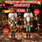 Huwena 2 Pcs Christmas Nutcracker Ornaments 12 '' Traditional Painted Wooden Nutcracker Soldier Doll Holiday Festive Nutcracker Figures Puppet Home Decor for Shelves Table Ornaments (Drum and Horn)