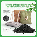 10 Pack Bamboo Charcoal Air Purifying Bag with button Natural Car Air Freshener,Shoe Deodorizer,Odor Eliminators For Home,Pet,Closet