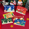 Christmas Cards Assortment, 12Piece Holiday Cards with Envelopes Christmas Greeting Cards Blank Note Cards office School Home Party Invitation Supply