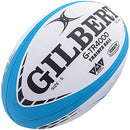 Gilbert G-TR4000 Rugby Training Ball, Sky Blue (4)