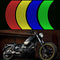 18" Reflective Rim Tape Wheel Stripe Decal Trim Sticker for Car Motorcycle, Enhanced Visibility and Safety, Easy Application, Set of 16 Strips