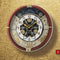 SEIKO QXM378BRH Castle Night Melodies in Motion Clock, Multi