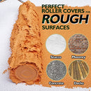 20pcs Paint Roller Covers 9 Inch x 3/4" Nap, High Capacity Lambswool Roller Covers for Paint Rollers, Naps for Paint Roller Brush and Frame, Perfect House Painting Supplies for Textured Rough Surfaces
