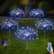 QOCNAM Solar Garden Lights, 5Pack 120LED Christmas Lights, Waterproof Fireworks Solar Fairy Lights with Timer, 8 Modes Decorative Landscape Outdoor Light for Garden Pathway Lawn Decor (Colorful)