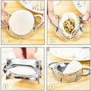 ZHOUHON Set of 2 Ravioli Dumpling Shaper, Ravioli Cookie Cutter, 3Dumpling Shape, Round Cookie Cutter, Ravioli Dumpling Maker Dumpling (2 Pieces)